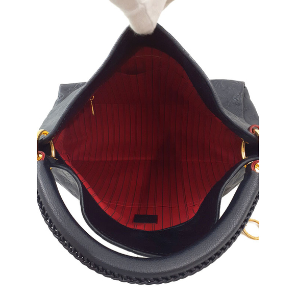 Louis Vuitton Empreinte Artsy MM Semi-Shoulder Bag Marine Rouge - Picture 3 of 9